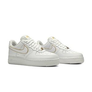 Women’s Nike Airforces with Gold Detail